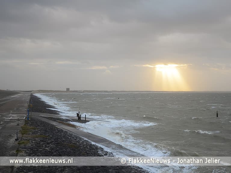 Stormschade op Goeree-Overflakkee