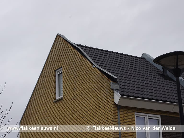 Stormschade op Goeree-Overflakkee