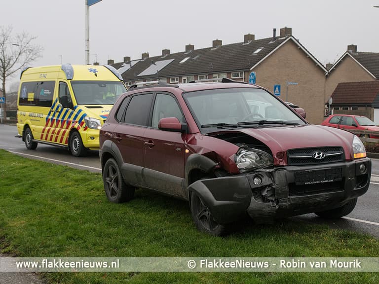 Ongeval Rottenburgseweg Middelharnis