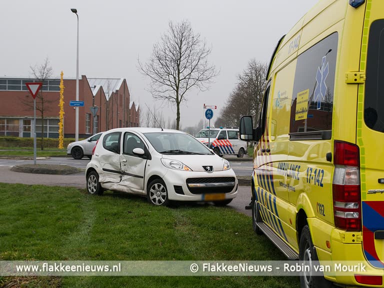 Ongeval Rottenburgseweg Middelharnis
