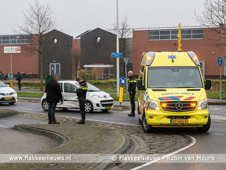 Ongeval Rottenburgseweg Middelharnis