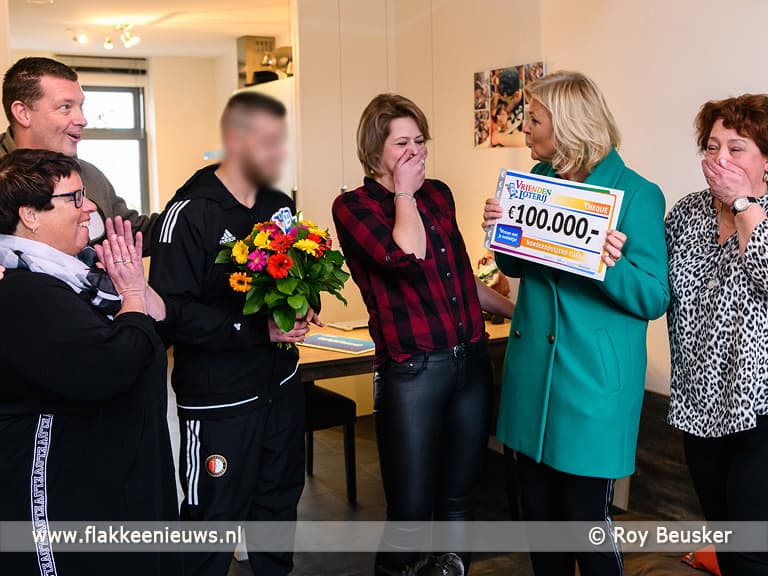 Tessa uit Goedereede wint 100.000 euro in VriendenLoterij
