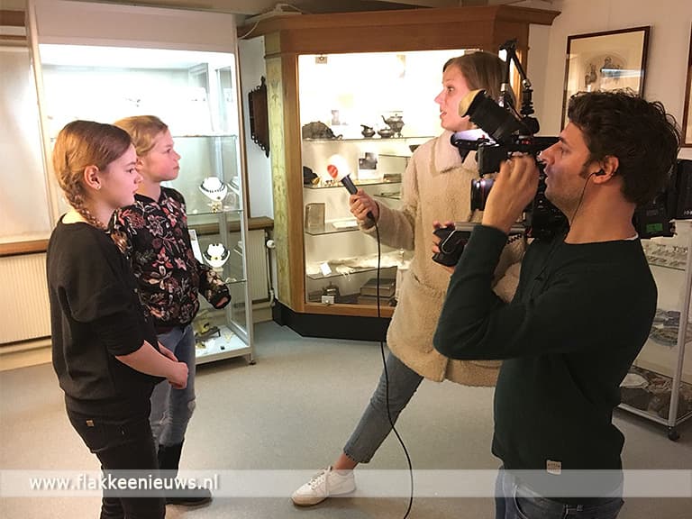 RTL4 op bezoek in het Streekmuseum