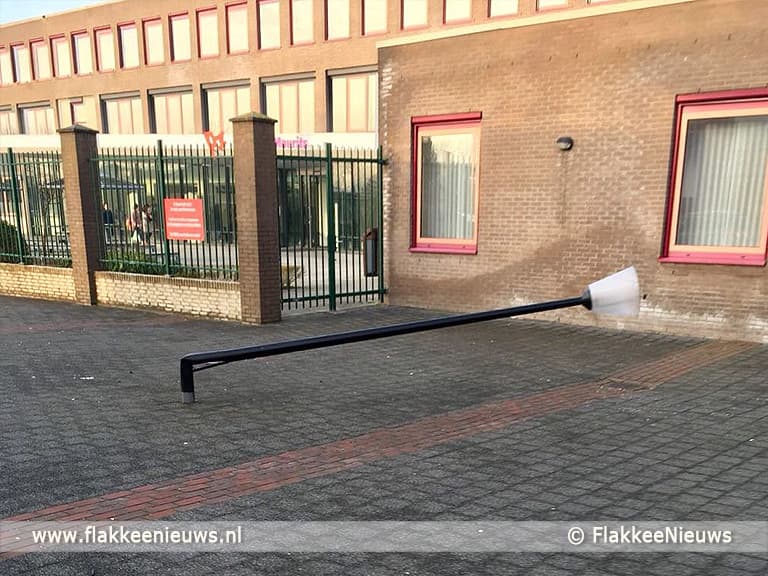 Examenstunt Prins Maurits loopt uit de hand en stormbaan bij RGO Middelharnis