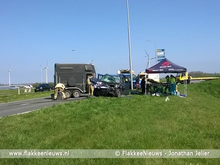 Vertraging op N59 vanuit Zeeland door ongeval