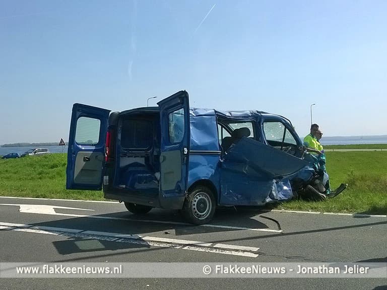 Vertraging op N59 vanuit Zeeland door ongeval