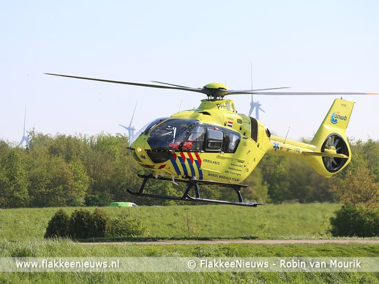 Ongeval met busje en fietser bij Nieuwe-Tonge