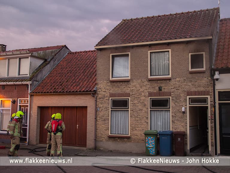 Brand in woning Ooltgensplaat