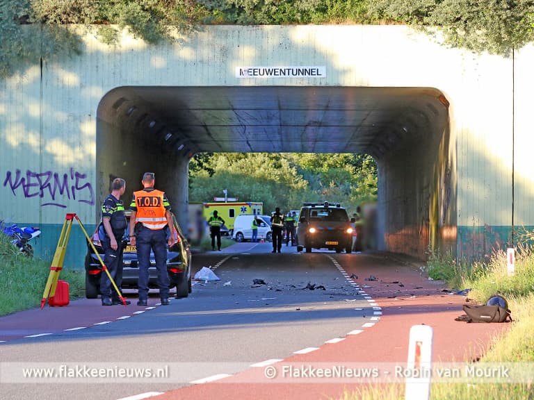 Twee motorrijders om het leven gekomen bij Hellegatsplein