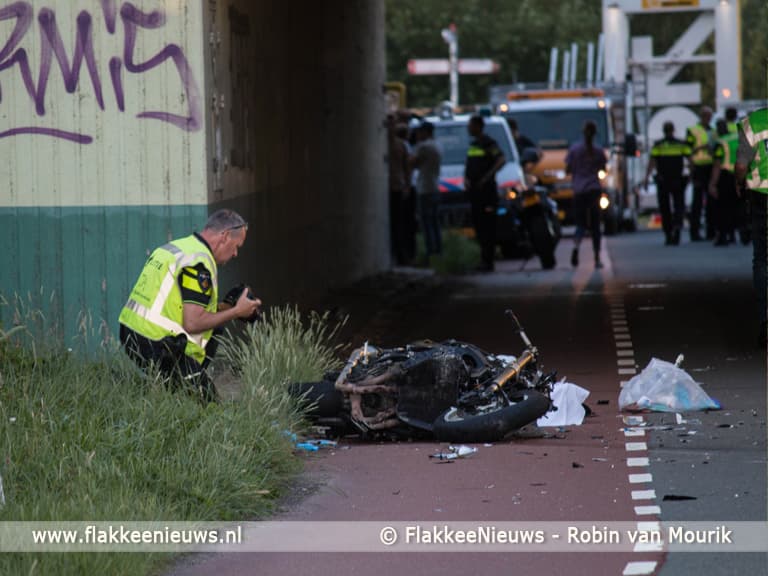 Twee motorrijders om het leven gekomen bij Hellegatsplein