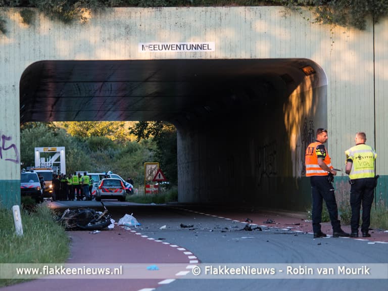 Twee motorrijders om het leven gekomen bij Hellegatsplein