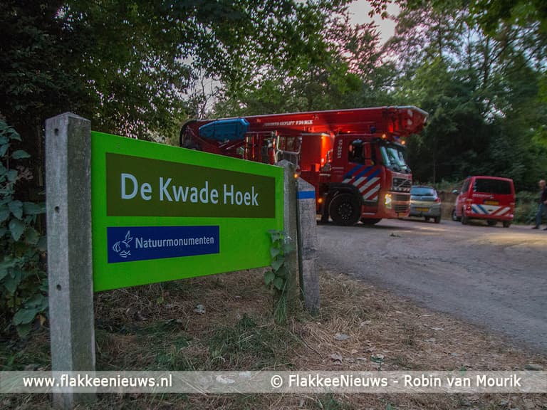 Brandweer rukt uit voor duinbrand bij Goedereede