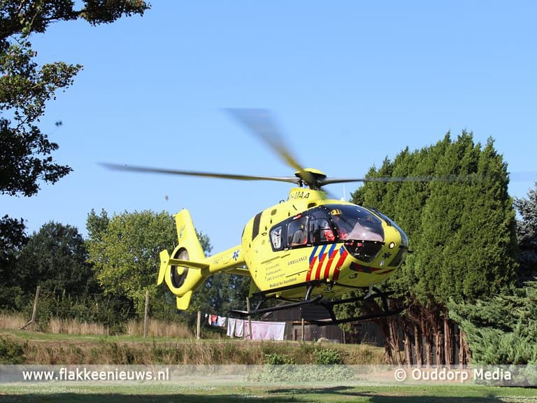 Meisje gewond na trap van paard in Ouddorp