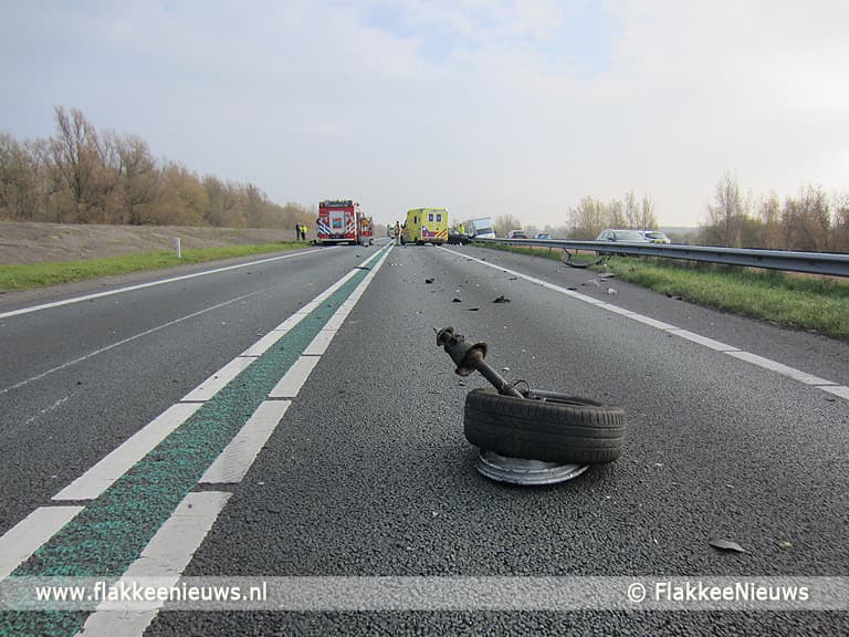 Ongeval met beknelling op N59 Hellegatsplein