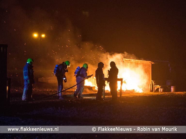 Schuurtje in brand, politie zoekt getuigen