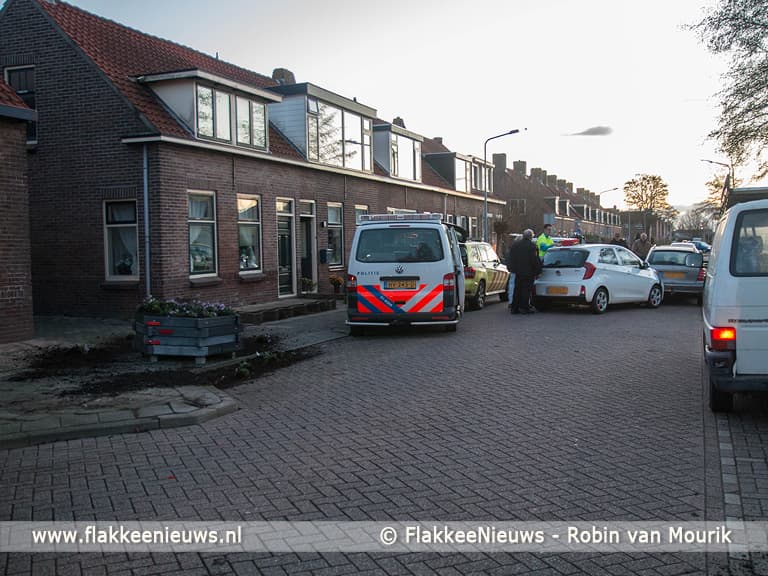 Kleine ravage in Oude-Tonge na onwelwording