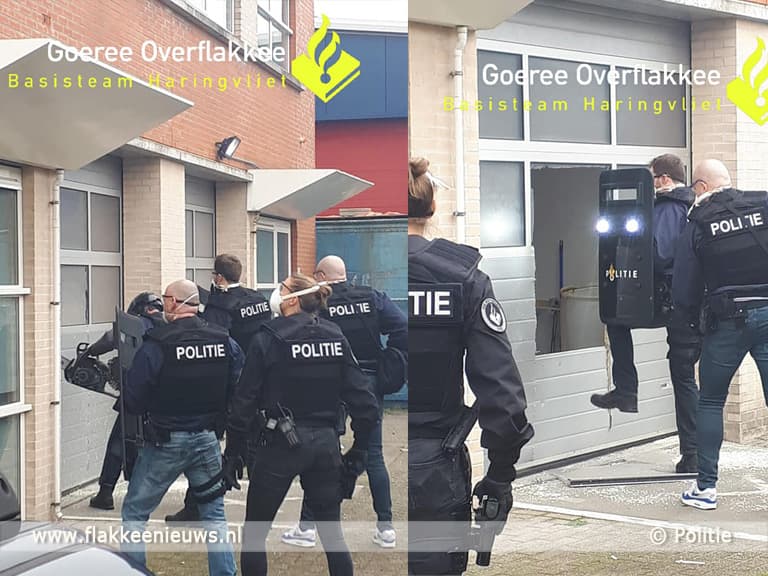 Drugslaboratorium opgerold in Middelharnis
