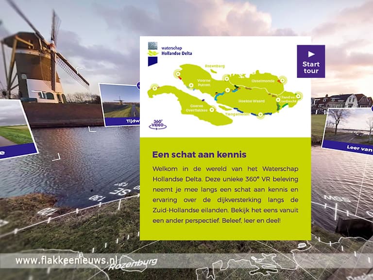 Maak een virtueel rondje over onze dijken