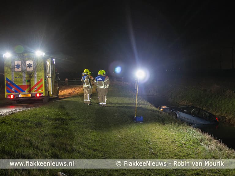 Man slaat ruit in en slaat groot alarm