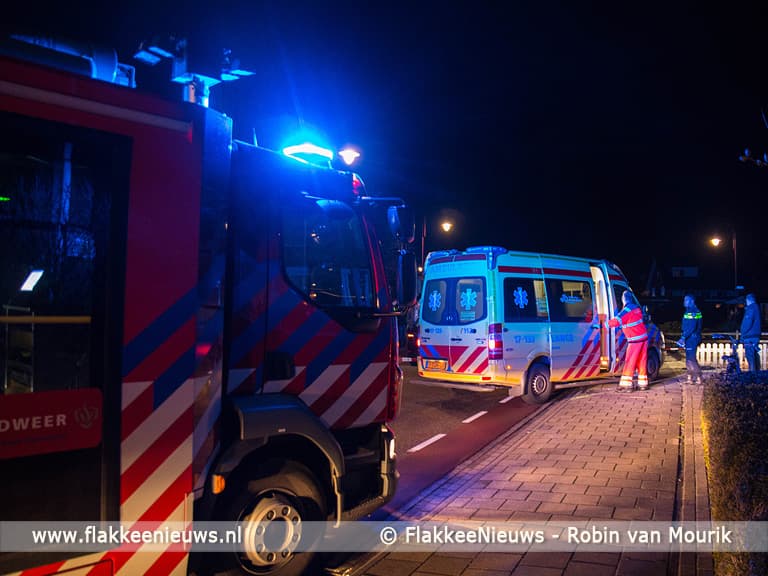 Brommerrijder zwaargewond bij ongeval in Ouddorp