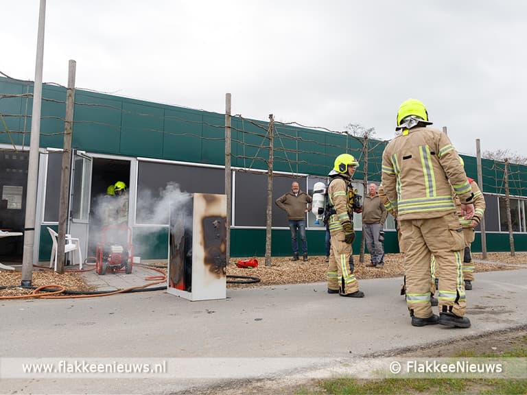Kleine brand snel onder controle op Hernesseroord