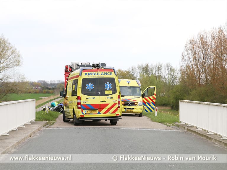 Motorrijder overleden bij ongeval Oude-Tonge