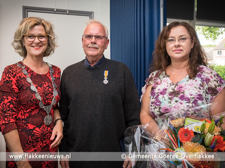 Piet van Putten uit Ooltgensplaat Koninklijk onderscheiden