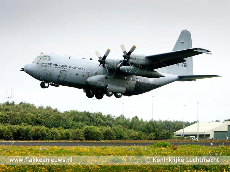 Achtervolging in de lucht boven Goeree-Overflakkee