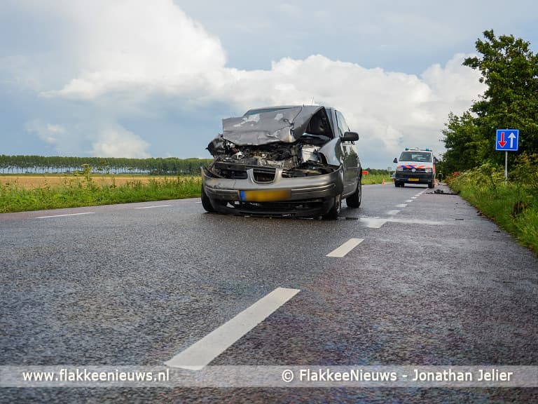 Persoon gewond bij aanrijding Plaatweg Stellendam