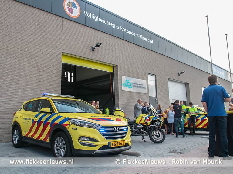 Nieuwe ambulancepost geopend in Nieuwe-Tonge
