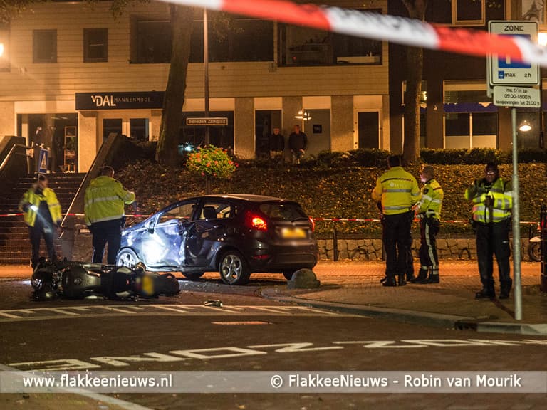 Motorrijder overleden bij ongeval in Middelharnis