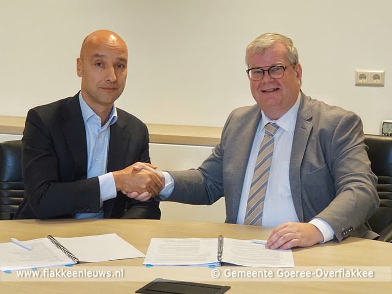 Nieuwe woningen op locatie voormalig gemeentehuis in Goedereede