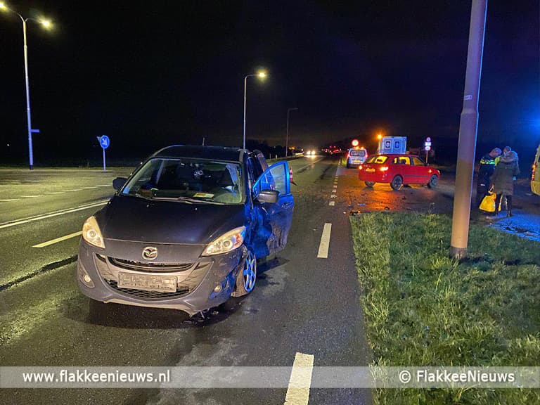 Drie slachtoffers bij aanrijding N215