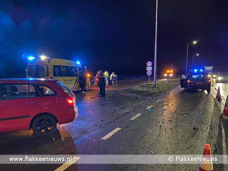 Drie slachtoffers bij aanrijding N215