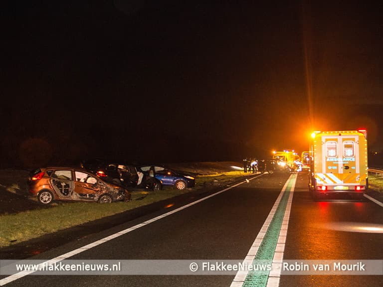 N59 Hellegatsplein uren afgesloten wegens ongeval