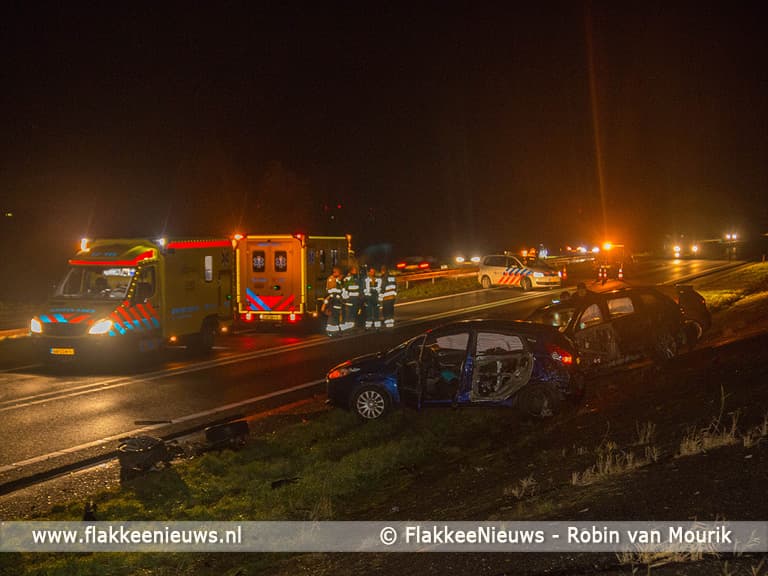 N59 Hellegatsplein uren afgesloten wegens ongeval