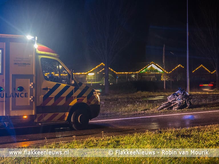 Twee ongevallen op de N215