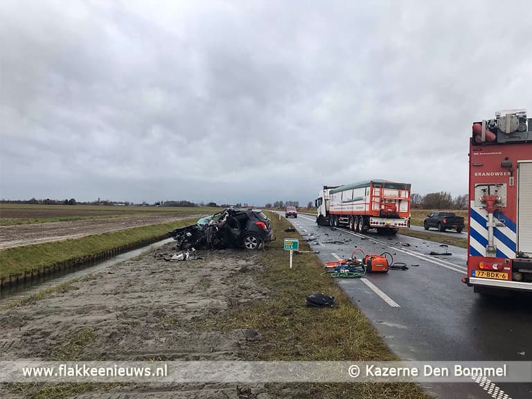 Dodelijk slachtoffer bij ongeval Achthuizen