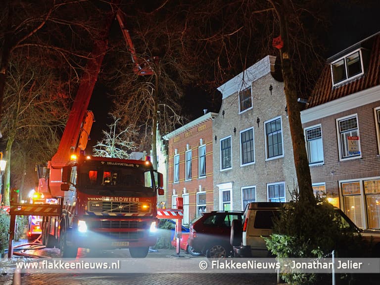 Gebouwbrand Voorstraat Middelharnis