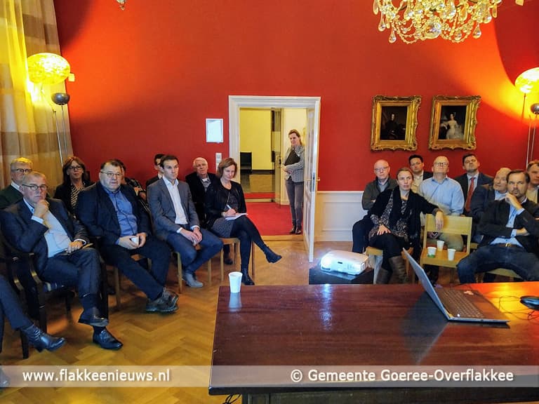 Gemeenteraad Goeree-Overflakkee op stage bij raad Breda