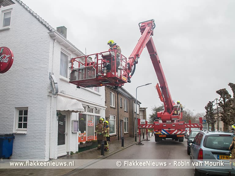 Veel stormschade op Goeree-Overflakkee