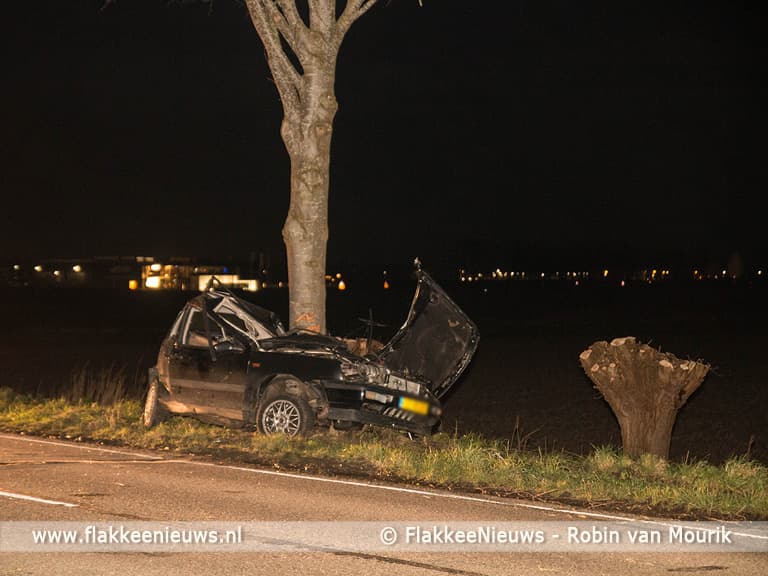 Ernstig eenzijdig ongeval Dirksland