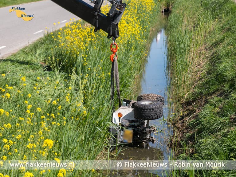 Traumaheli vliegt voor ongeval met quad