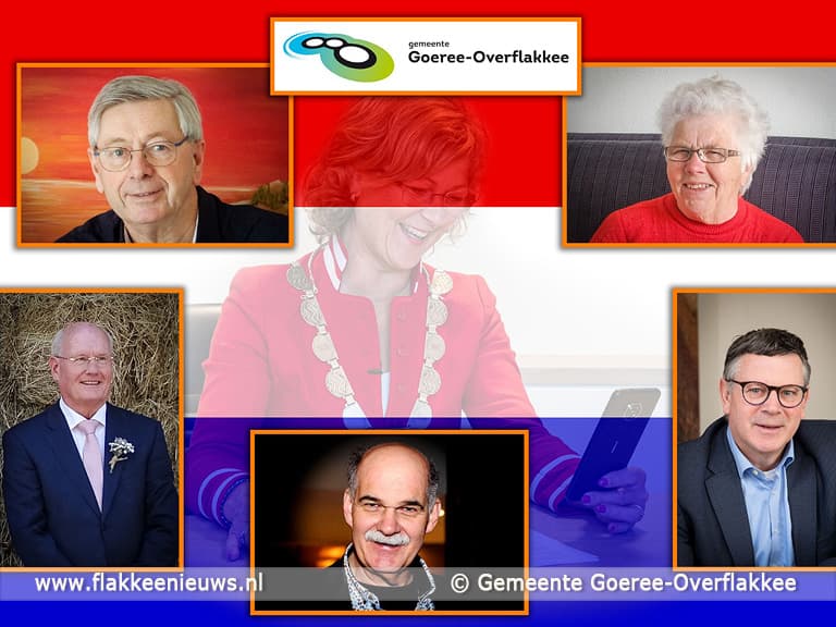 Koninklijke onderscheiding voor vijf inwoners van Goeree-Overflakkee