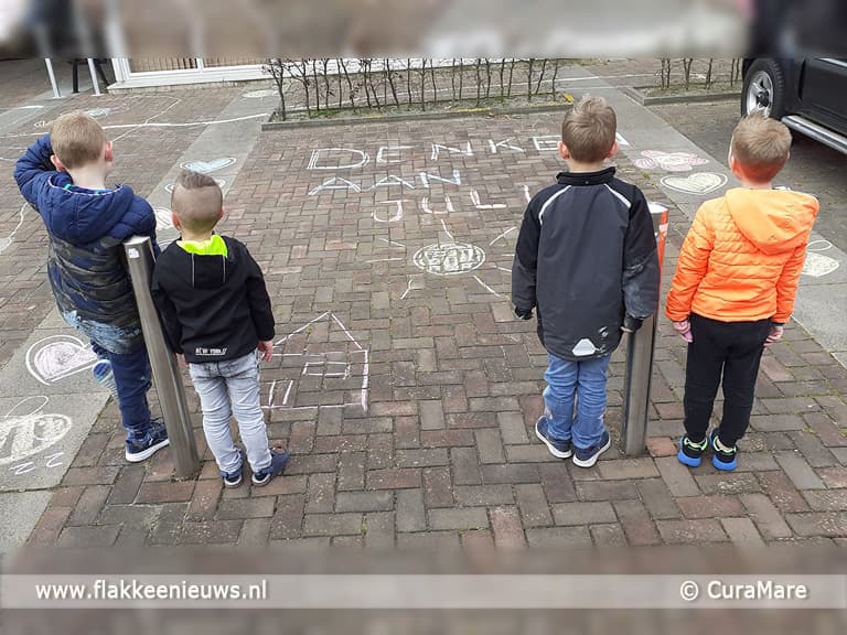 Liefdadigheid uit de omgeving geeft lichtpuntjes