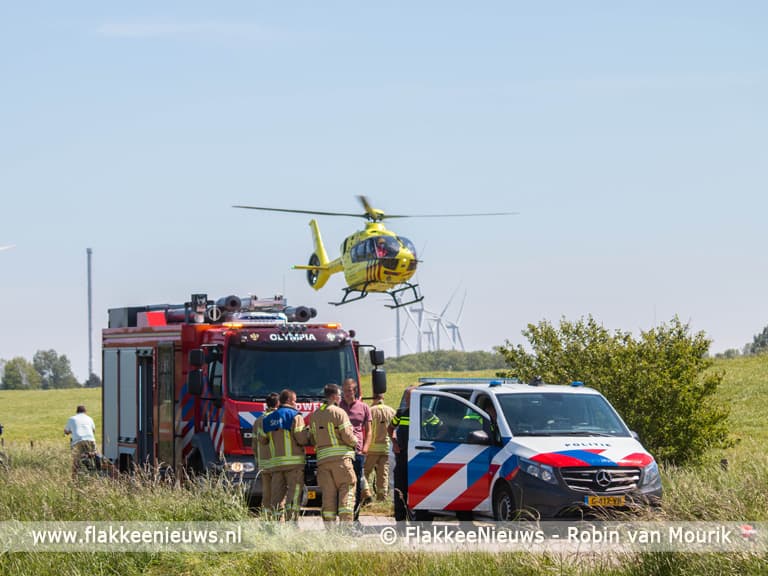 Motorrijder zwaargewond na aanrijding