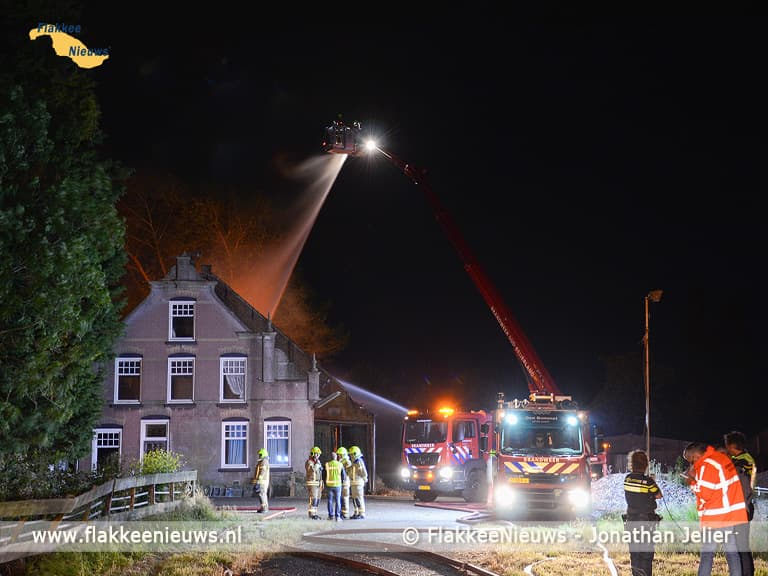 Grote brand in Den Bommel