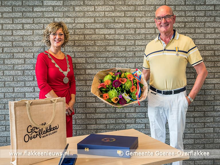 Koninklijke onderscheiding voor Wim Polder uit Dirksland