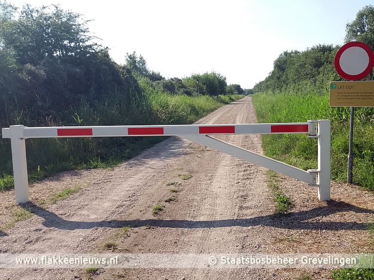 Panoramaweg Slikken van Flakkee wegens vandalisme gesloten