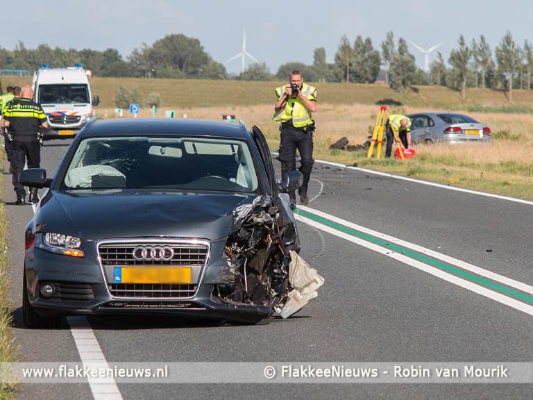 Twee gewonden bij ongeval op N59